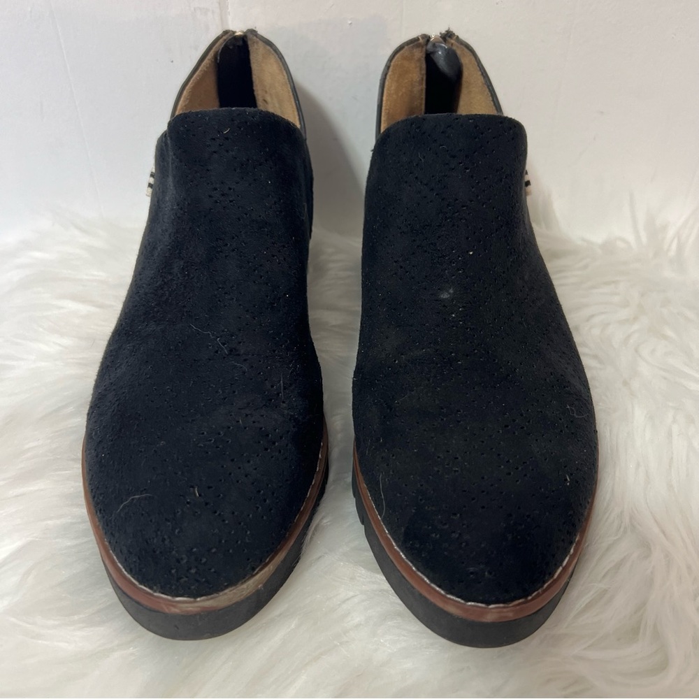 Dr Scholls Be Free Energy Technology Black Faux Suede Casual Ankle Boots 7.5